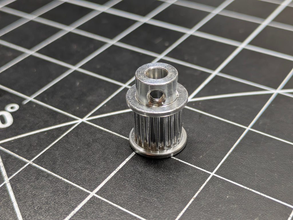 Custom 20T 2GT 5mm ID live shaft Idler