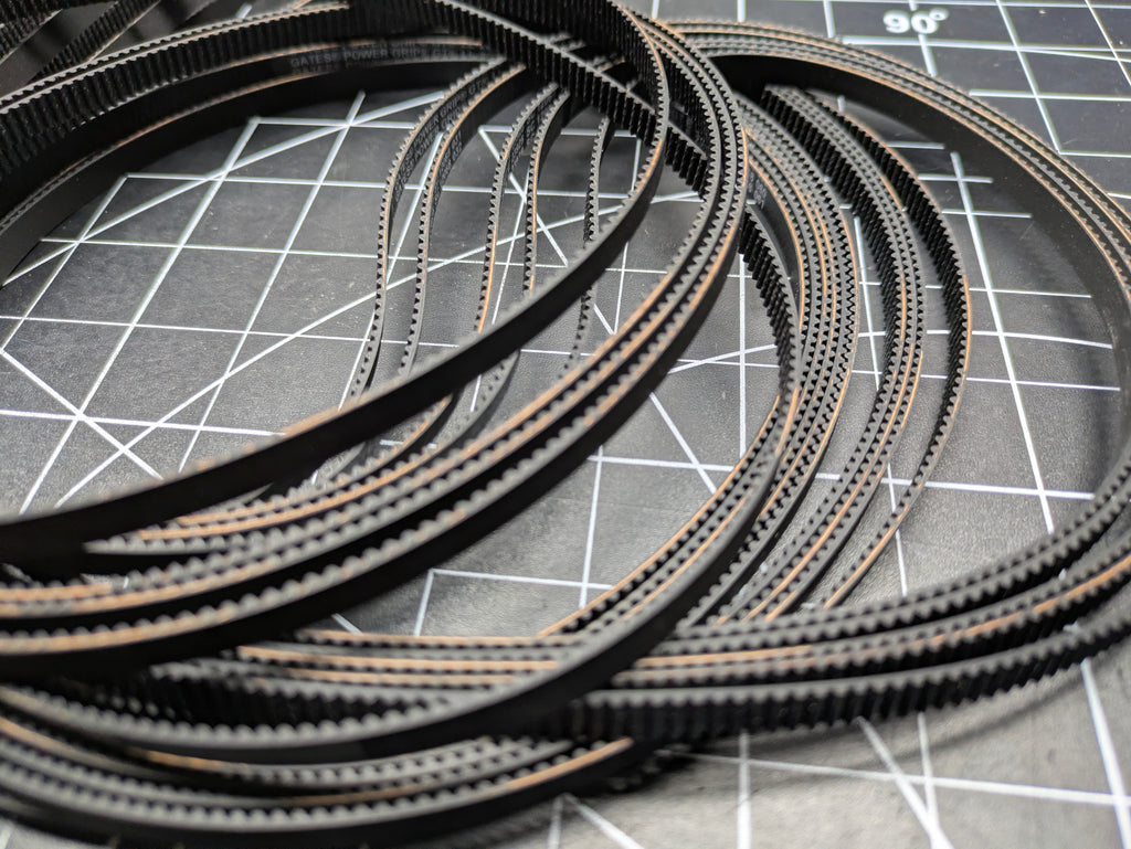 Gates POWER GRIP GT2 EPDM Belt - 2.4 meter closed loop