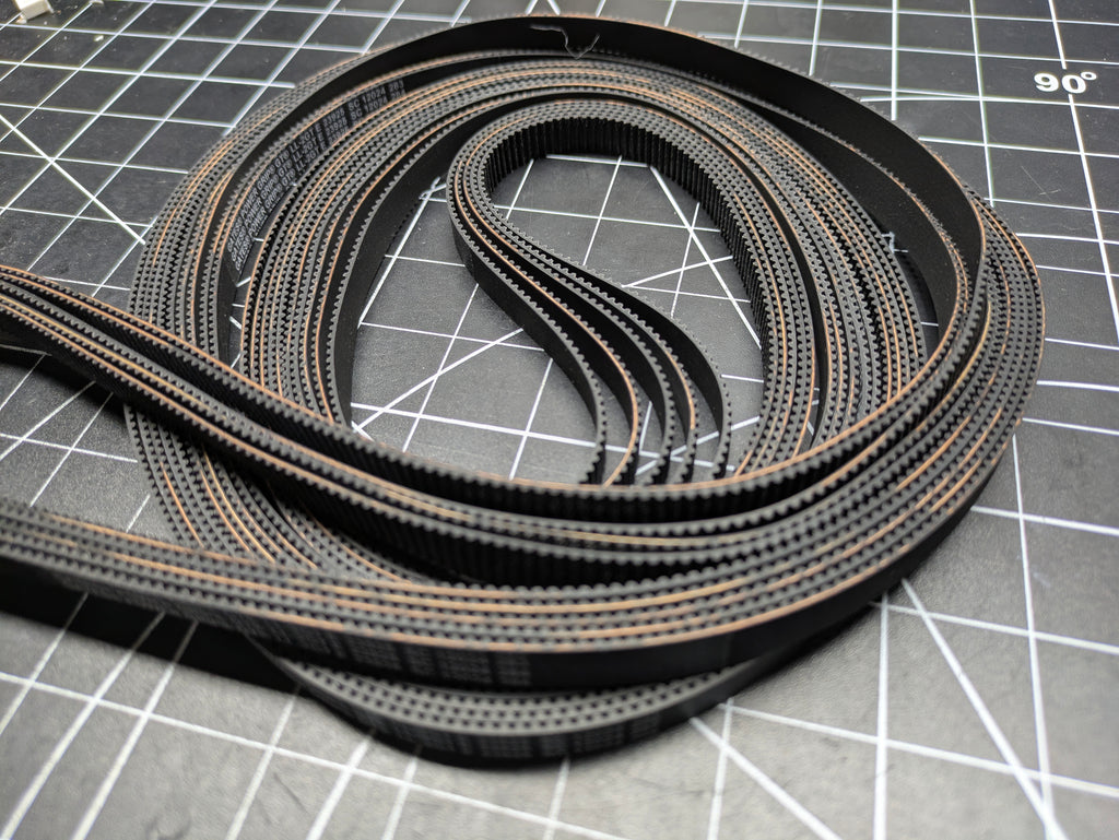 Gates POWER GRIP GT2 EPDM Belt - 2.4 meter closed loop