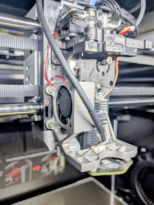 Qidi Plus4 SLM Beacon and Fan Mount